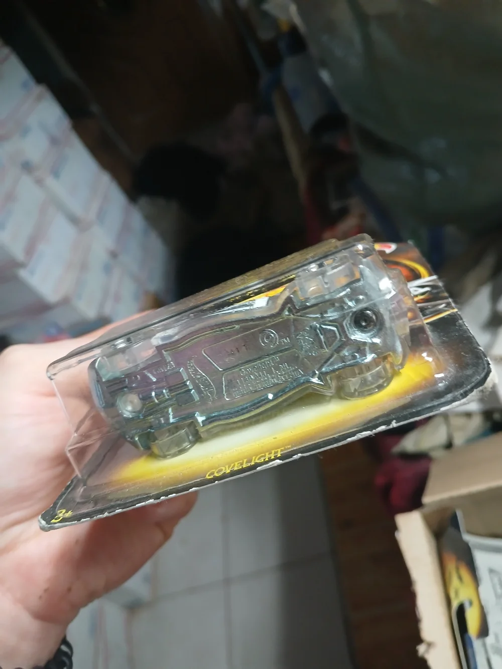 Hot Wheels Covelight Halloween themed series,  silver/clear Car Pumpkin Logo 3/6